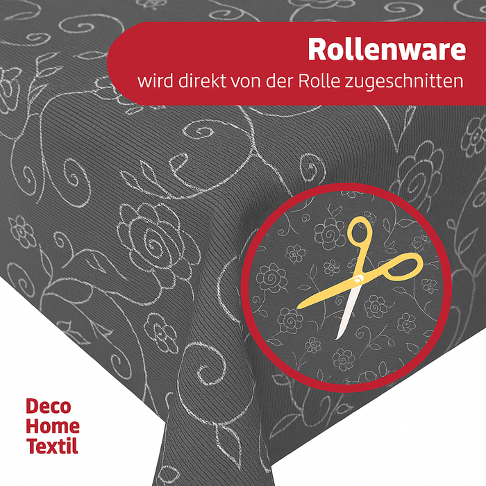 Miami Gartentischdecke Mediterran Oval