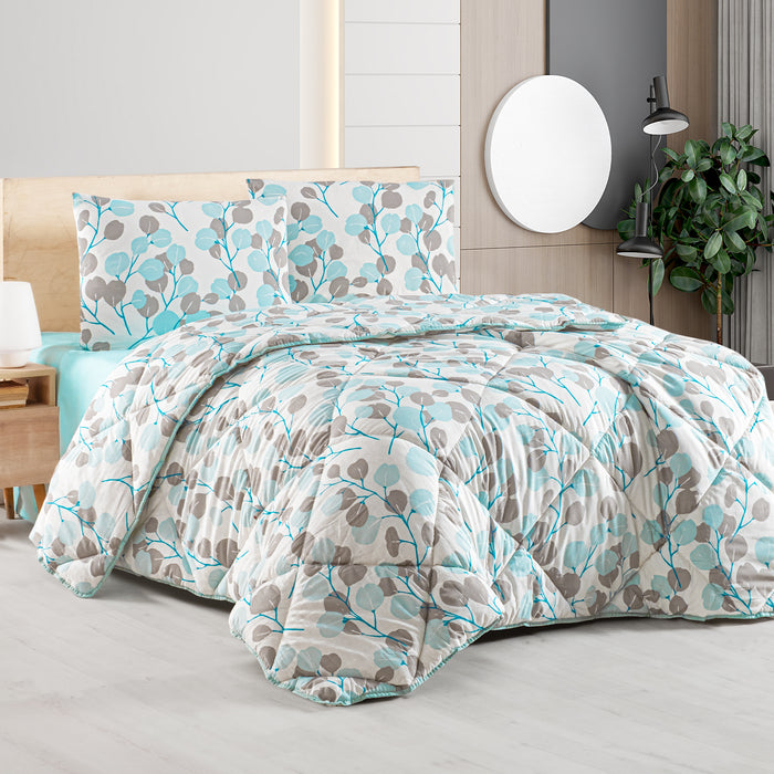 DecoHomeTextil Bettwäsche Set Bettgarnitur mit Reißverschluss Polycott