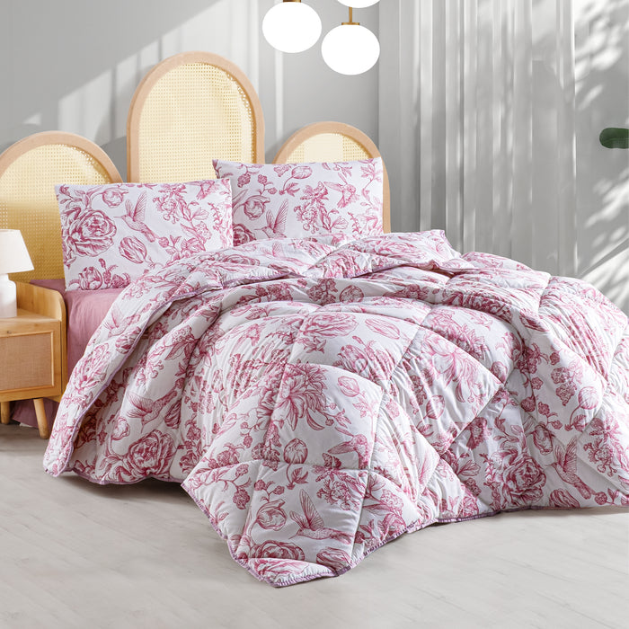 DecoHomeTextil Bettwäsche Set Bettgarnitur mit Reißverschluss Polycotton Design
