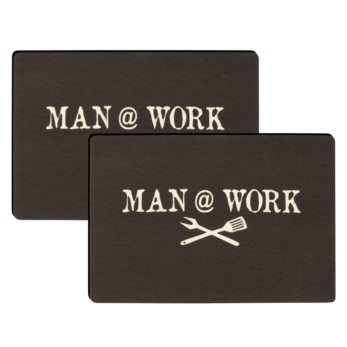 BBQ Tischsets mit Teflon-Fleckschutzausrüstung 2er-Set 30 x 43 cm