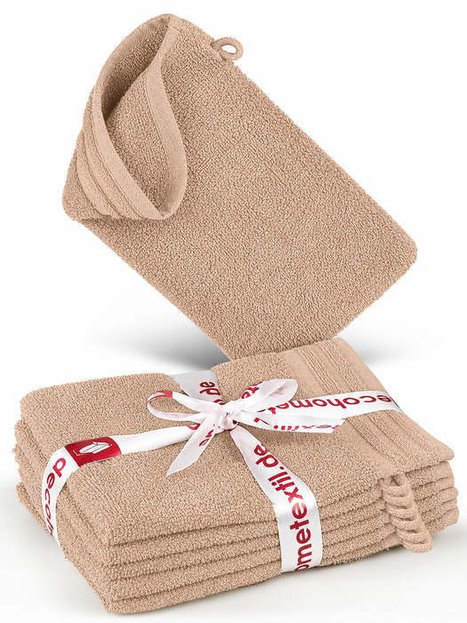 DecoHomeTextil Handtuch-Set aus 100% Baumwolle, kuschelweich