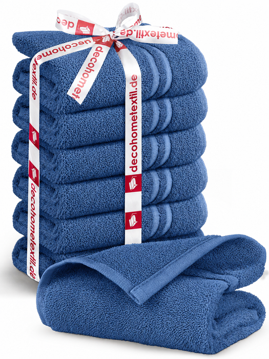 DecoHomeTextil Handtuch-Set aus 100% Baumwolle, kuschelweich