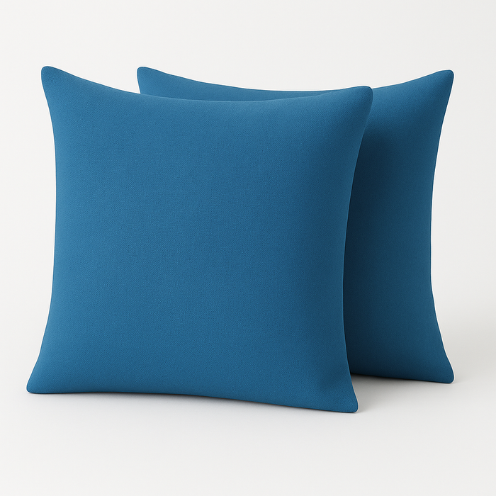 Leinen Optik Kissenhüllen 2er-Set