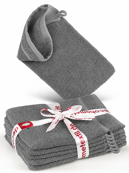 DecoHomeTextil Handtuch-Set aus 100% Baumwolle, kuschelweich