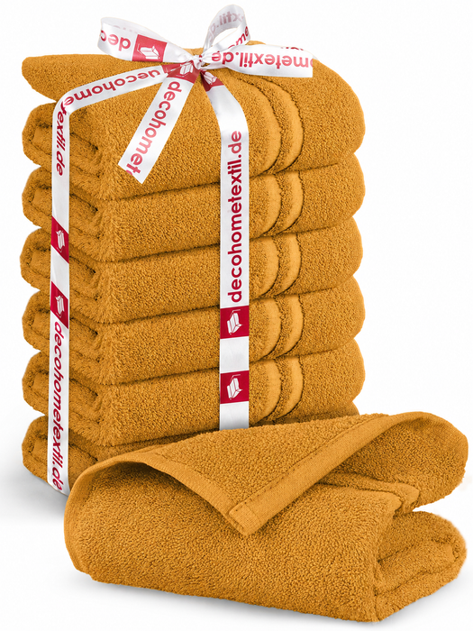 DecoHomeTextil Handtuch-Set aus 100% Baumwolle, kuschelweich