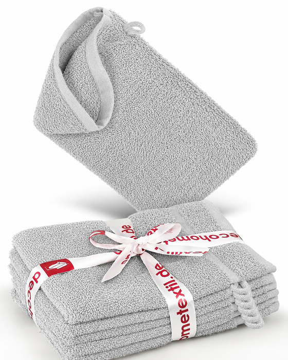 DecoHomeTextil Handtuch-Set aus 100% Baumwolle, kuschelweich