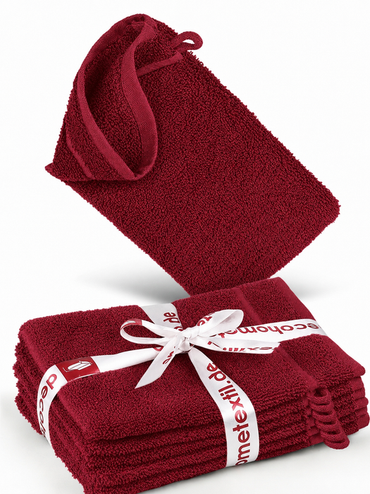 DecoHomeTextil Handtuch-Set aus 100% Baumwolle, kuschelweich