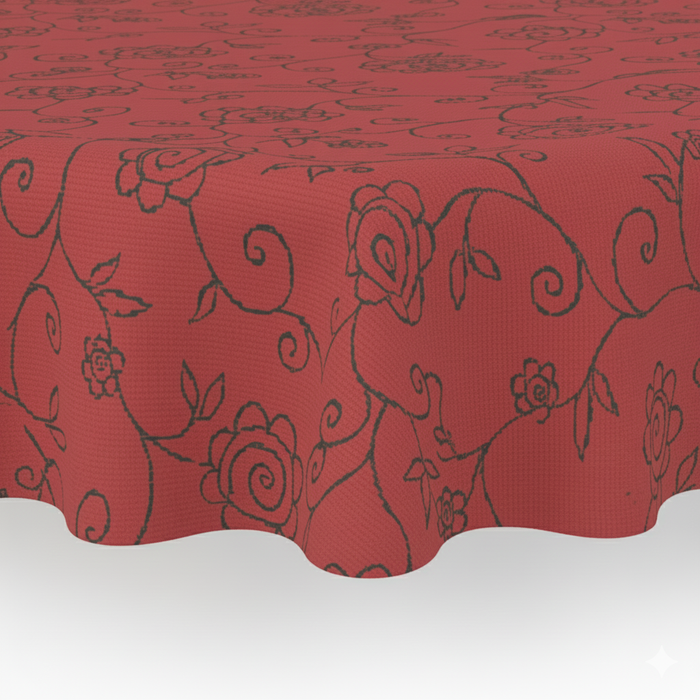 Miami Gartentischdecke Mediterran Oval