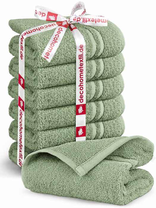 DecoHomeTextil Handtuch-Set aus 100% Baumwolle, kuschelweich