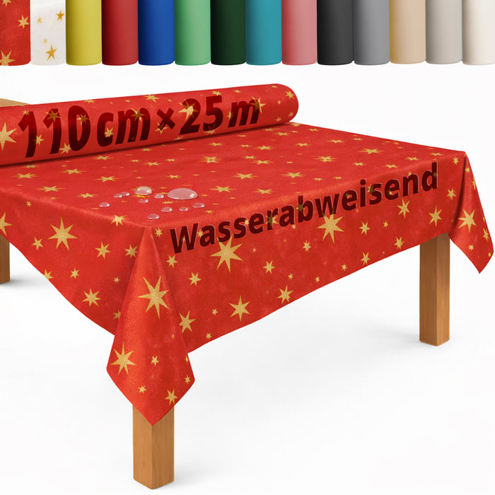 Tischdecke Rolle Vliesstoff Tischläufer Vlies wasserabweisend