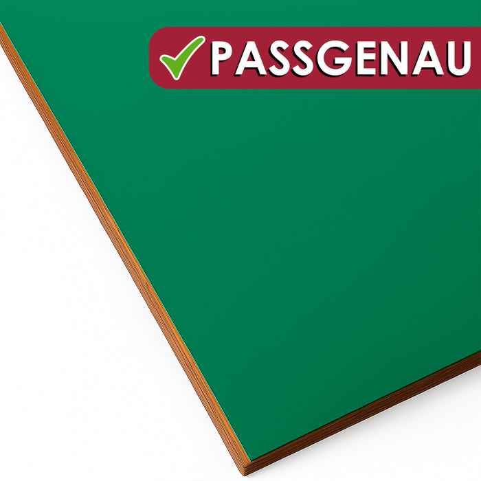 Tischpolster poker grün eckig