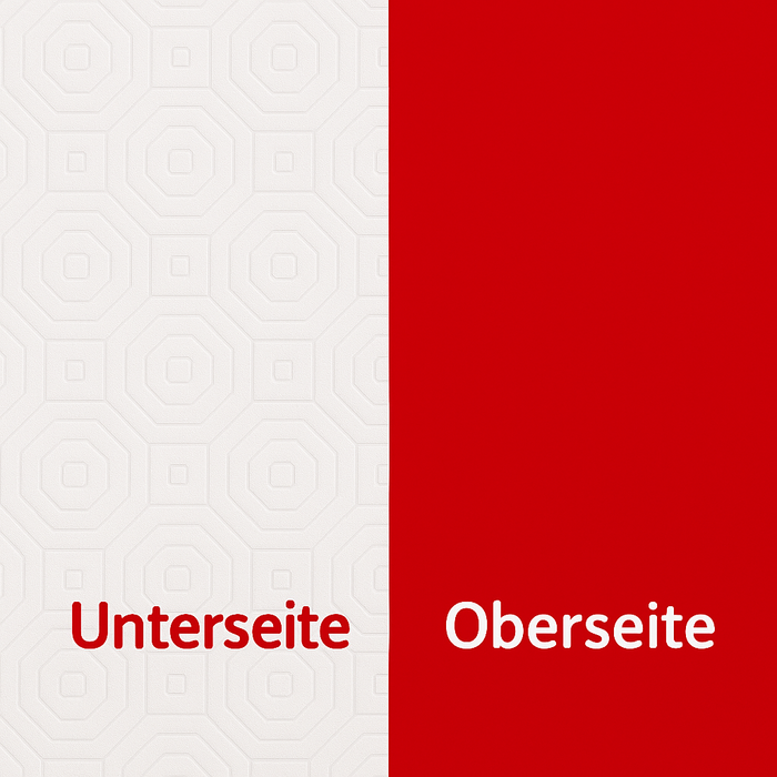 Tischpolster rot rund