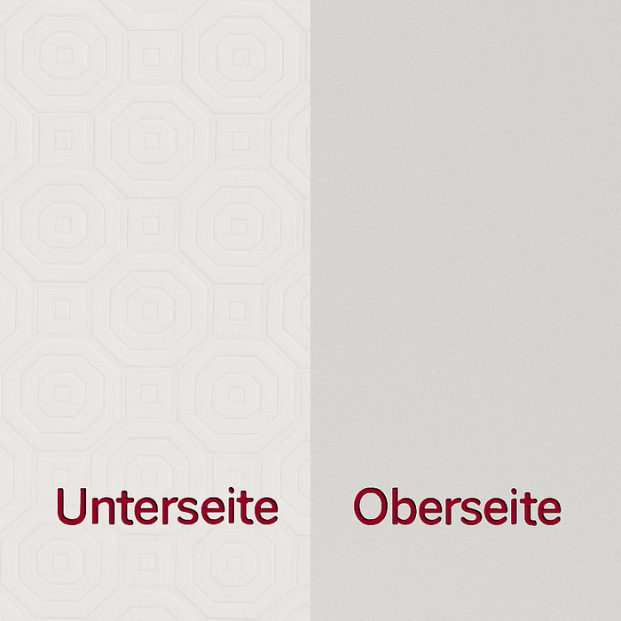 Tischpolster weiß oval