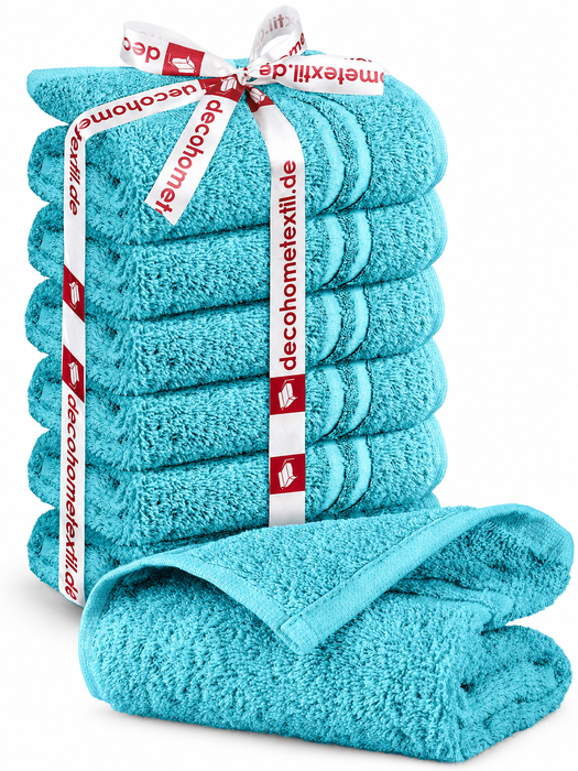 DecoHomeTextil Handtuch-Set aus 100% Baumwolle, kuschelweich