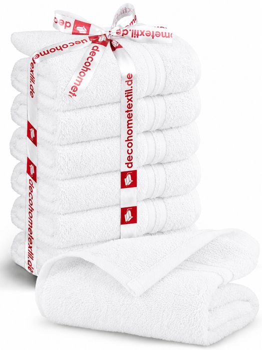 DecoHomeTextil Handtuch-Set aus 100% Baumwolle, kuschelweich