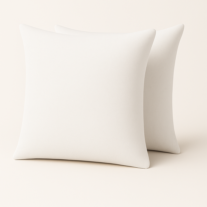 Leinen Optik Kissenhüllen 2er-Set