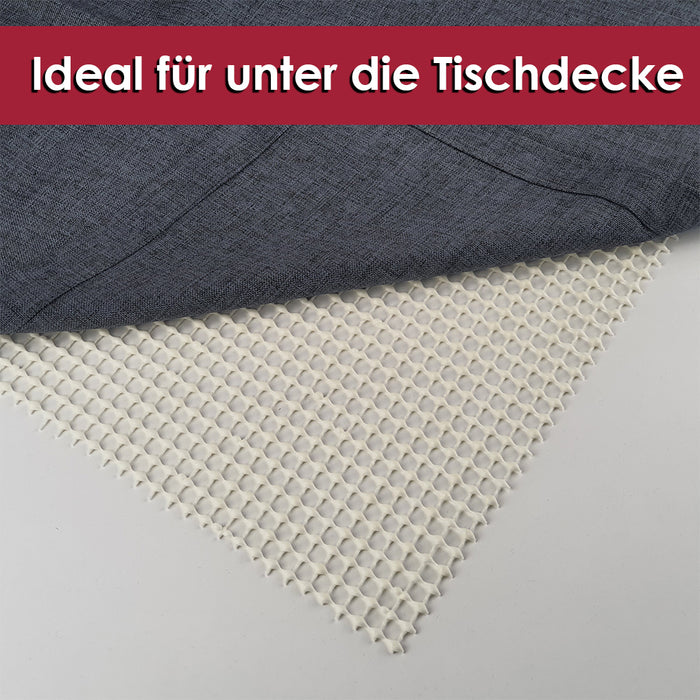 Teppichstopper Anti-Rutsch-Matte 60 x 180 cm Eckig Weiß
